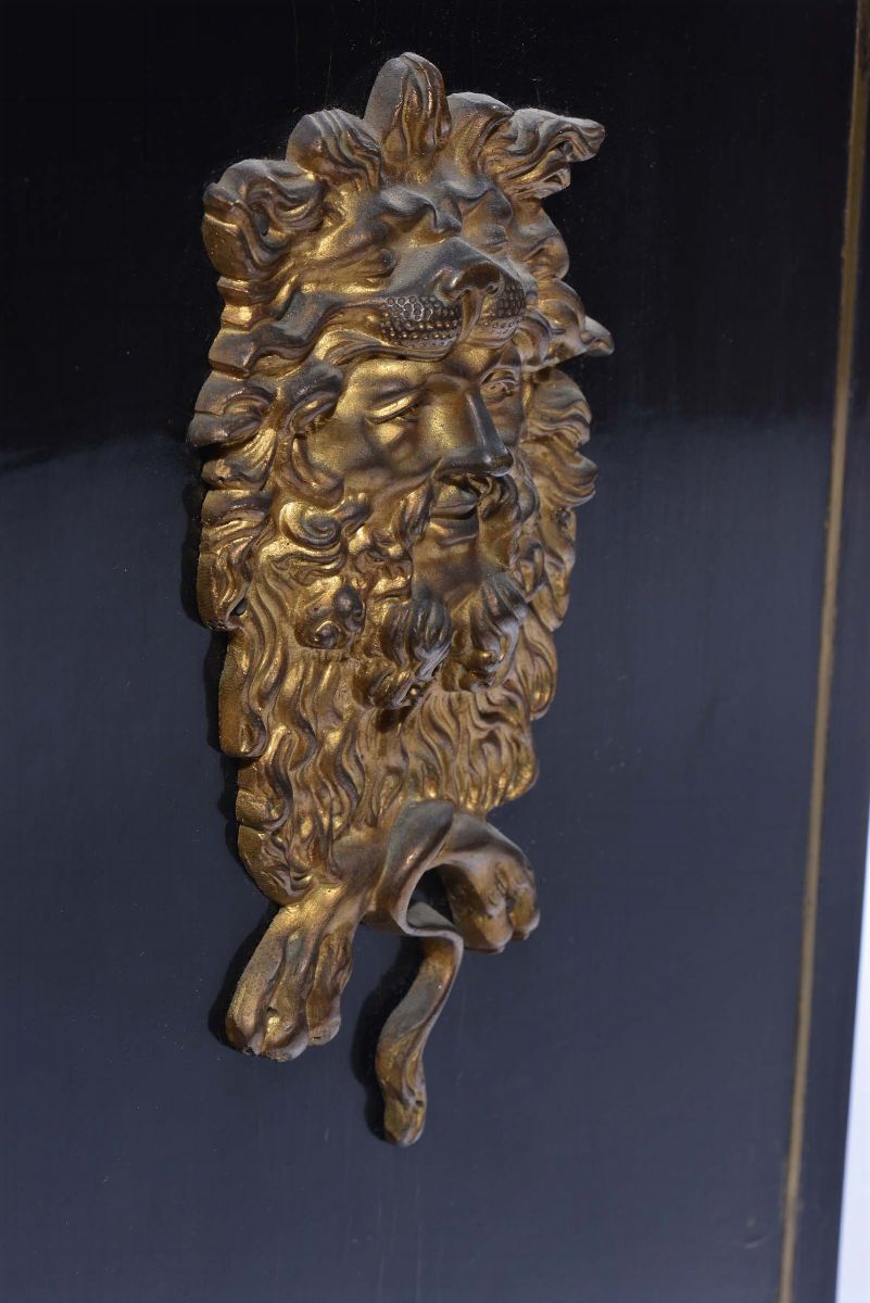 Coppia di Credenze Boulle a Due Ante, XIX Secolo