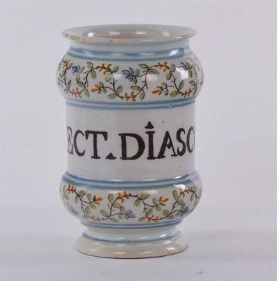 Albarello in Maiolica, XVIII Secolo