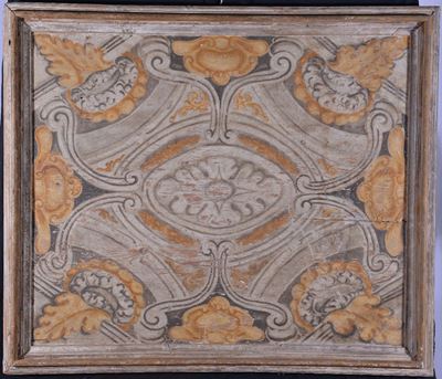 Due Pannelli in Legno Dipinto