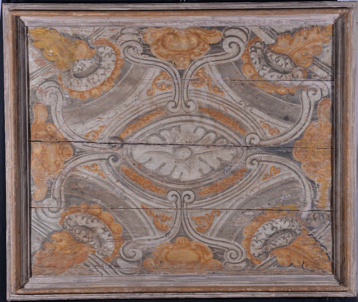 Due Pannelli in Legno Dipinto