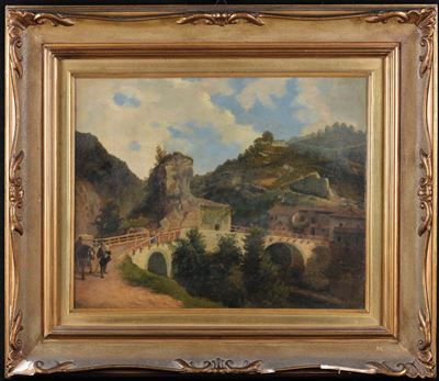 Giuseppe Canella (1837-1913)paesaggio