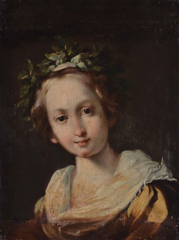 Bernardo Strozzi (1581-1644), ambito di Ritratto femminile