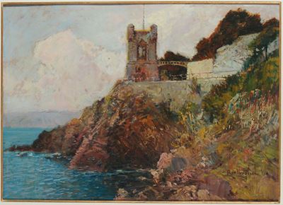 Cesare Bentivoglio (1868-1952)torre Gropallo a Nervi