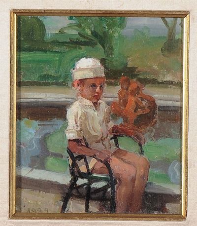 Evasio Montanella (1878-1940)ritratto di Ivo Tarasco