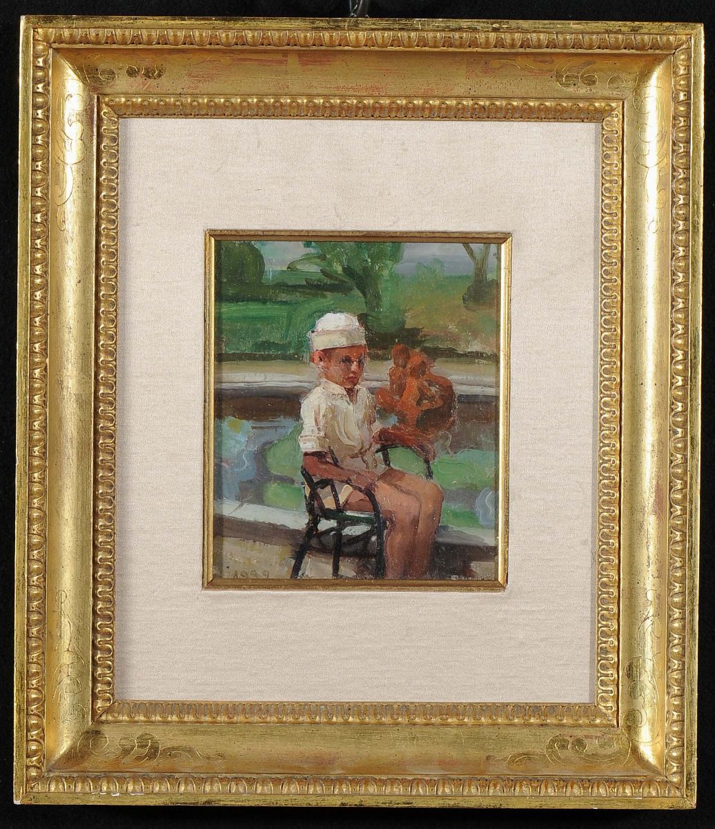 Evasio Montanella (1878-1940)ritratto di Ivo Tarasco