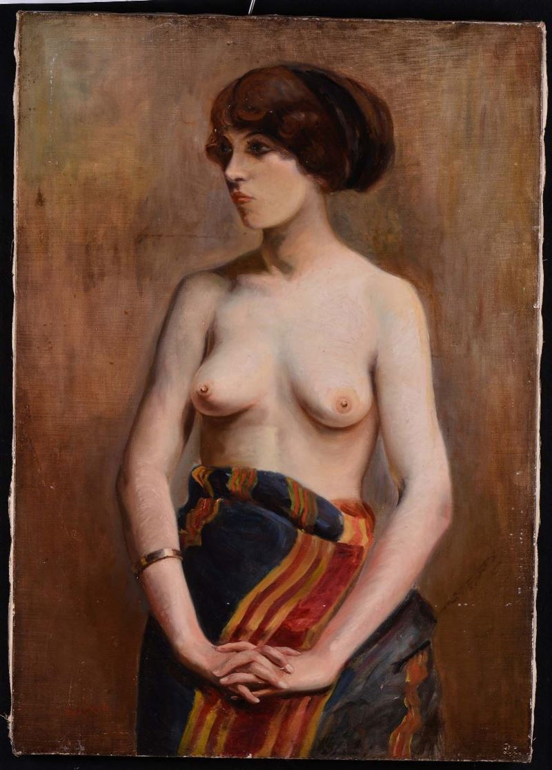 Charles Guerin (1875-1939) Nudo  - Asta Antiquariato e Dipinti Antichi - Cambi Casa d'Aste