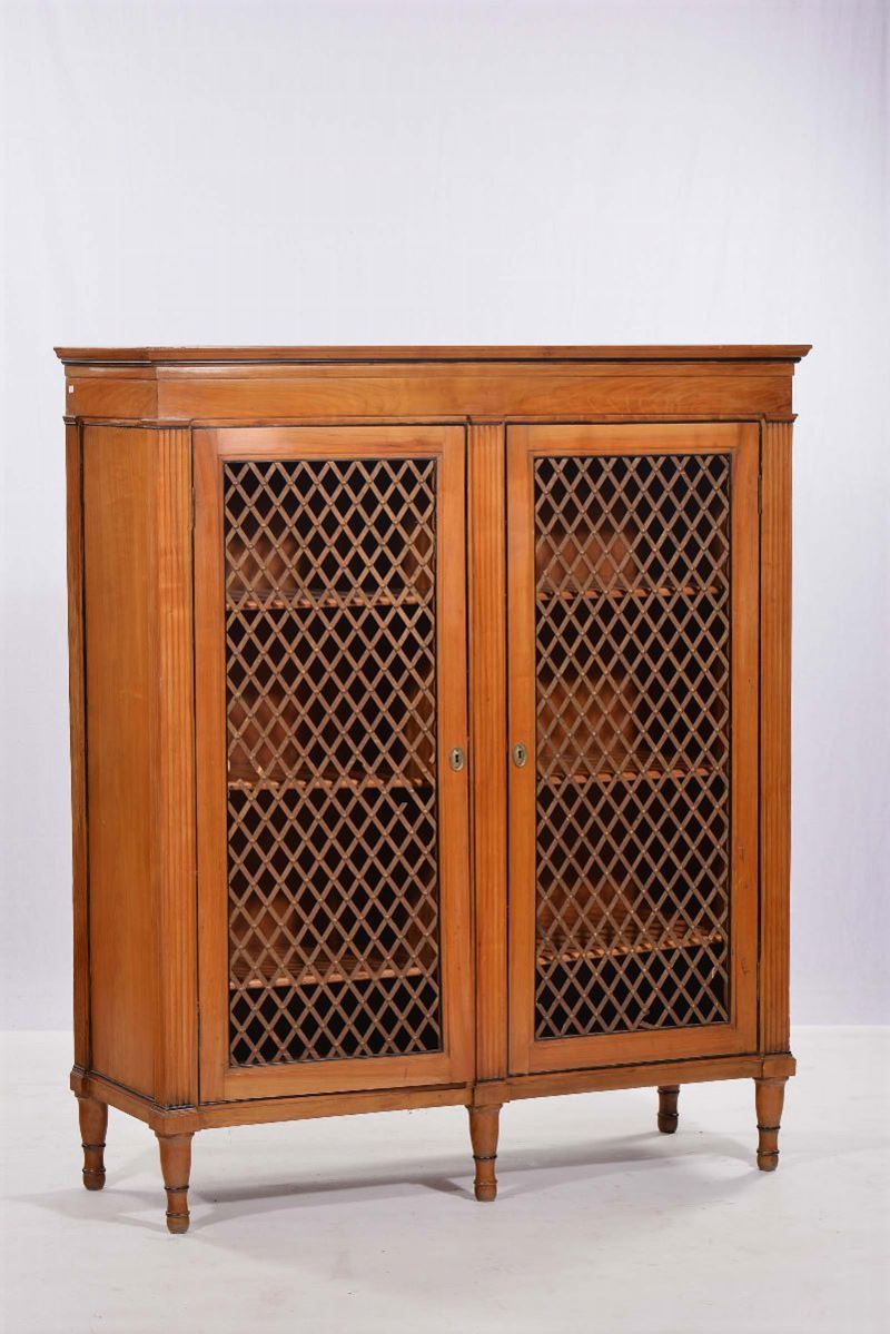 Vetrinetta a due ante in stile Direttorio  - Asta Antiquariato e Dipinti Antichi - Cambi Casa d'Aste