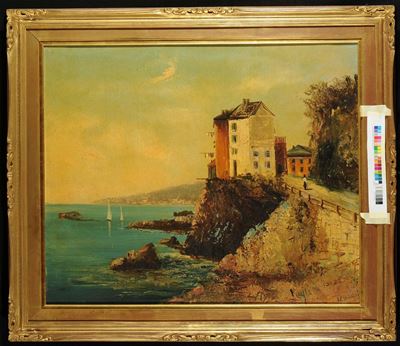 Anonimo del XX Secolovedute di Cui una di Pegli