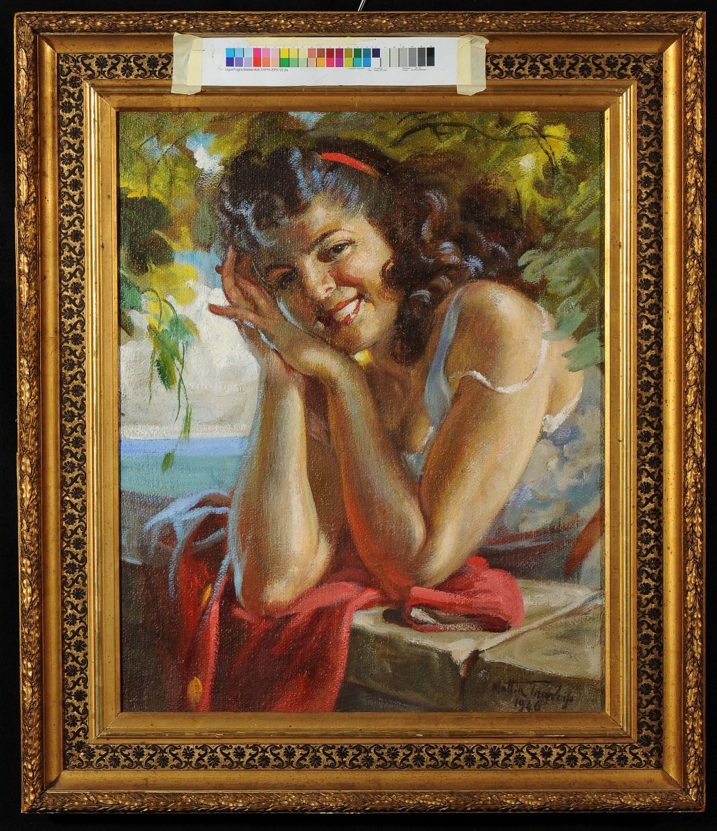 Mattia Traversoritratto di Giovane, 1946