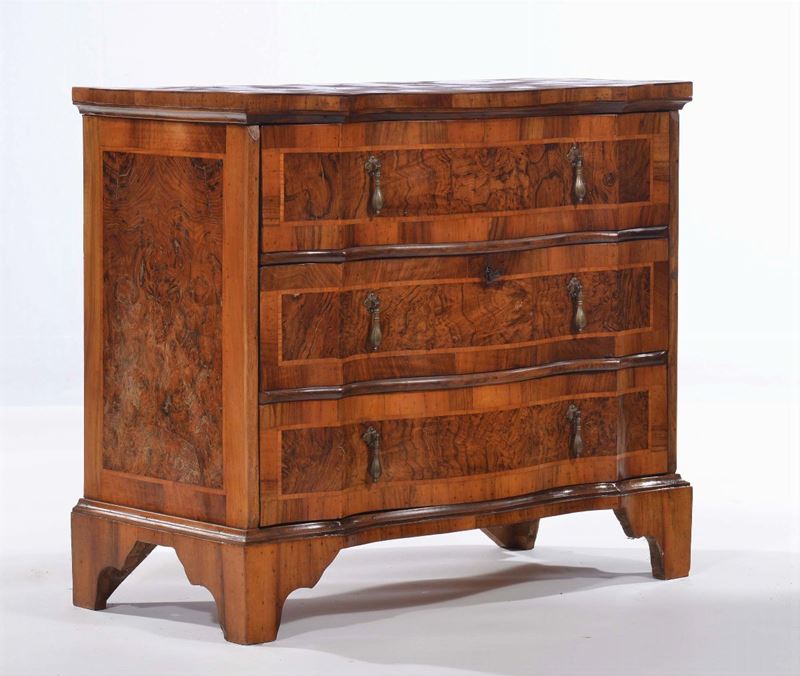 Comoncino scantonato, XX secolo  - Asta Antiquariato e Dipinti Antichi - Cambi Casa d'Aste