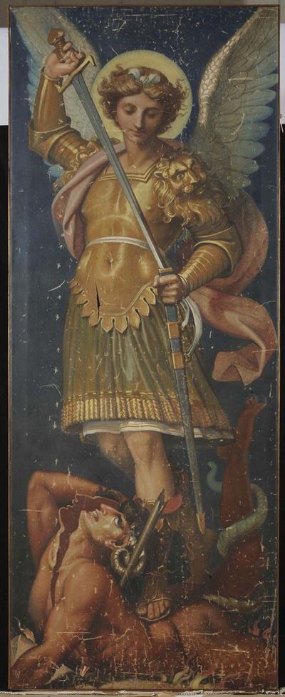 Anonimo del XIX Secolosan Michele Arcangelo, 1837
