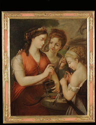 Scuola Neoclassicatre Figure