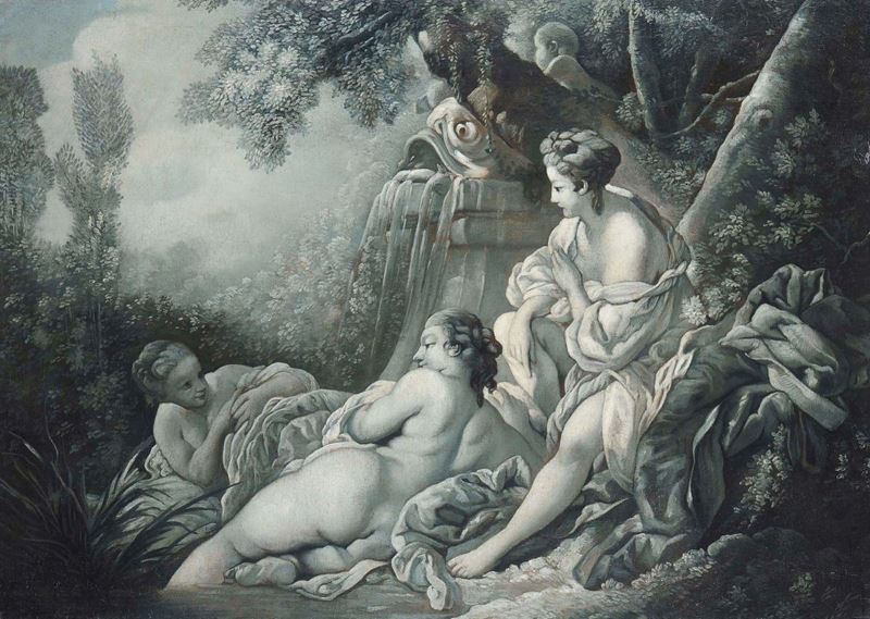 Francois Boucher, (1703-1770) copia da L’estate  - Asta Antiquariato e Dipinti Antichi - Cambi Casa d'Aste