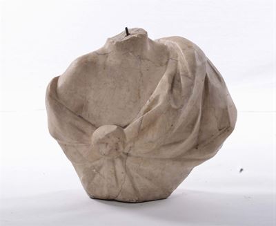 Torso in Marmo Bianco