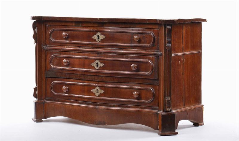 Modellino di cassettone, XIX secolo  - Asta Antiquariato e Dipinti Antichi - Cambi Casa d'Aste