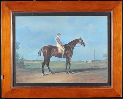 Anonimo del XIX Secolofantino a Cavallo