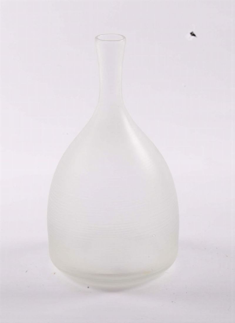 Venini - Murano Bottiglia  - Asta Arti Decorative del XX secolo - I - Cambi Casa d'Aste