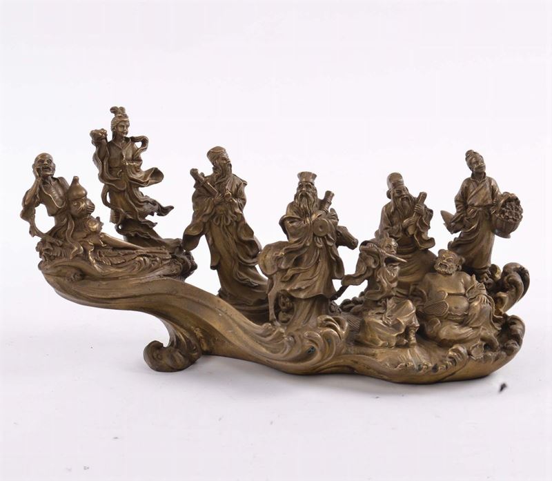 Scultura raffigurante gli occhi sapienti  - Auction Antiques and Old Masters - Cambi Casa d'Aste