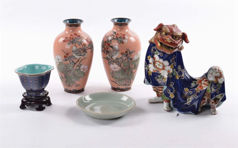 Lotto di oggetti orientali  - Asta Antiquariato e Dipinti Antichi - Cambi Casa d'Aste