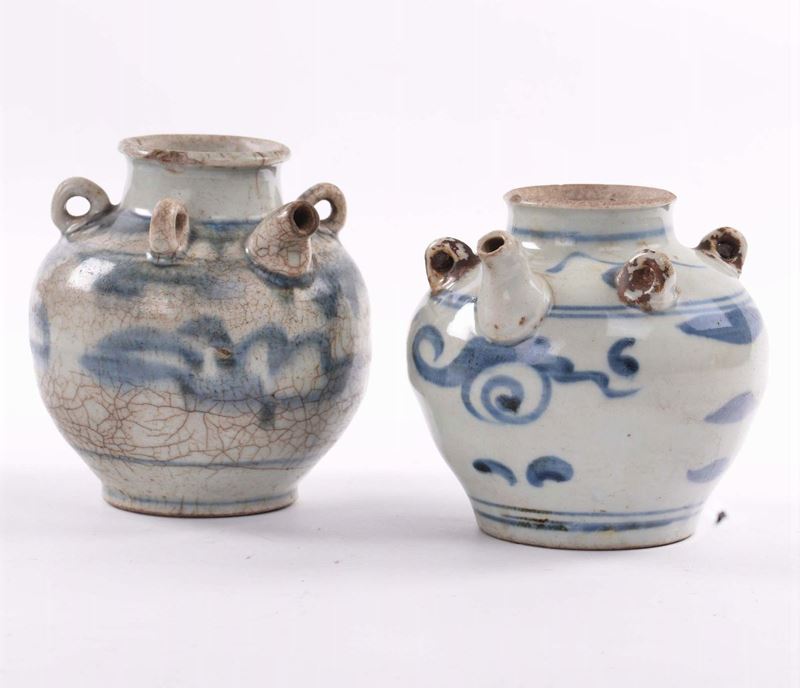 Lotto composto da due anforine  - Auction Antiques and Old Masters - Cambi Casa d'Aste