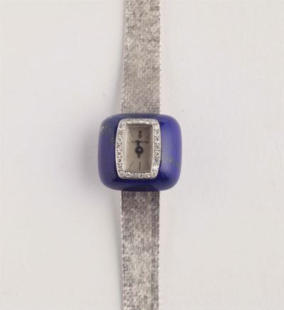 Orologio con Diamanti e Lapislazulo
