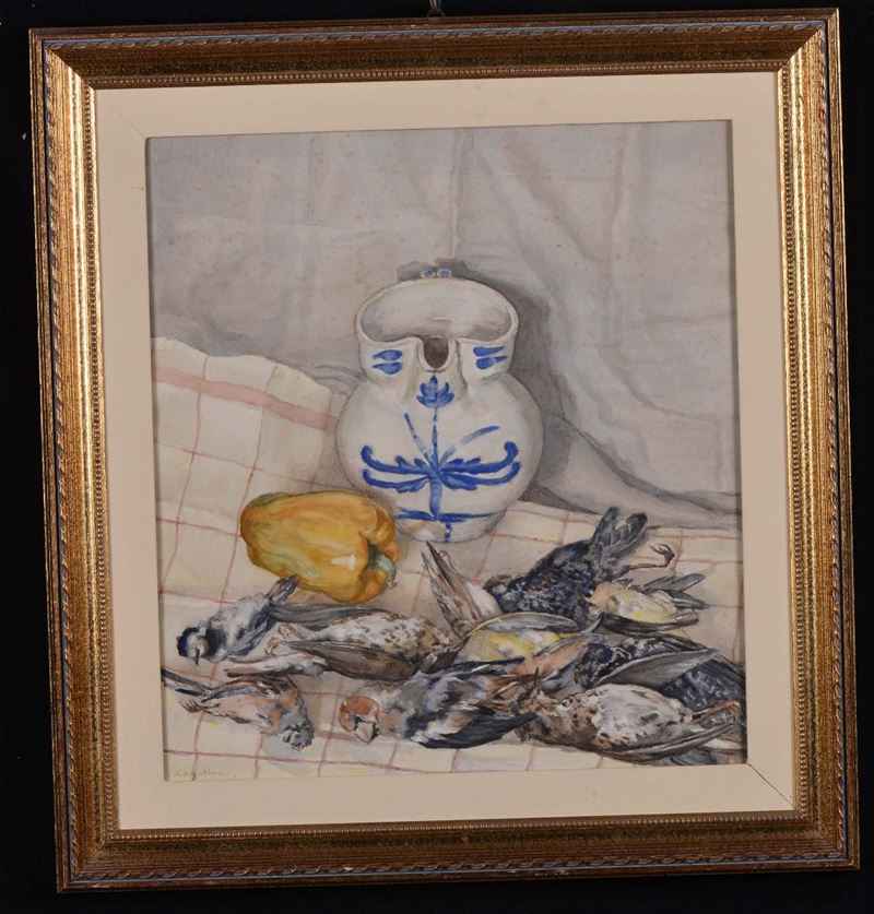 Armando Barabino (1883-1970) Natura morta  - Asta Antiquariato e Dipinti Antichi - Cambi Casa d'Aste