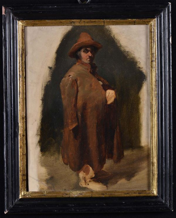Angelo Beccaria (1820-1897) Figura in piedi