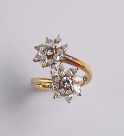 Chantecler, Anello con Diamanti