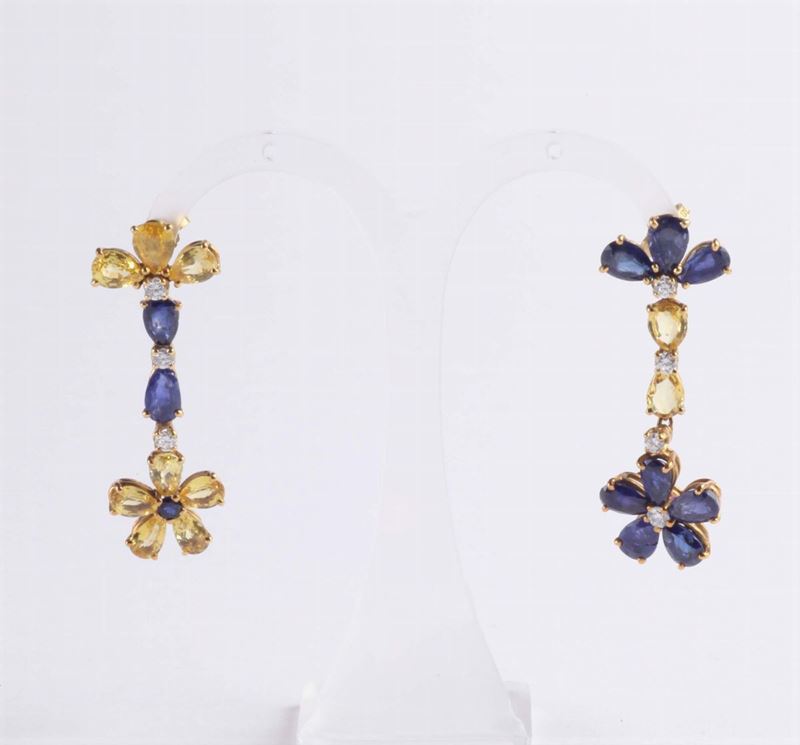 Chantecler, orecchini pendenti  - Auction Silvers, Ancient and Contemporary Jewels - Cambi Casa d'Aste