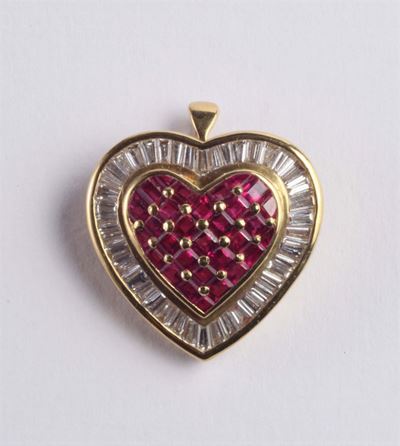 Pendente a Cuore