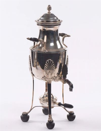 Samovar in Metallo Argentato