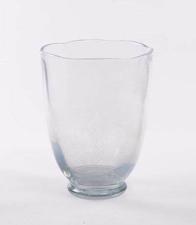 Vaso in Cristallo Molato