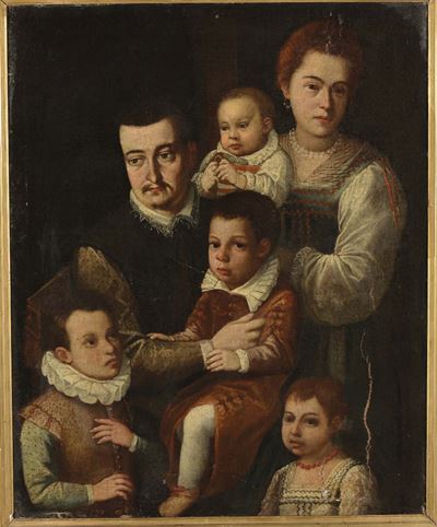 Scuola del XVIII Secoloritratto di Famiglia