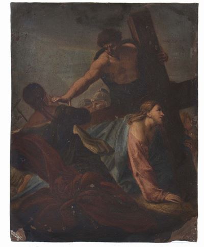 Scuola del XVIII Secolocristo che Porta la Croce