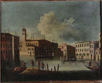 Scuola del XVIII Secolovedute di Venezia