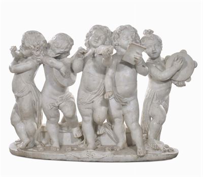 Scuola del XIX Secoloputti Musicanti