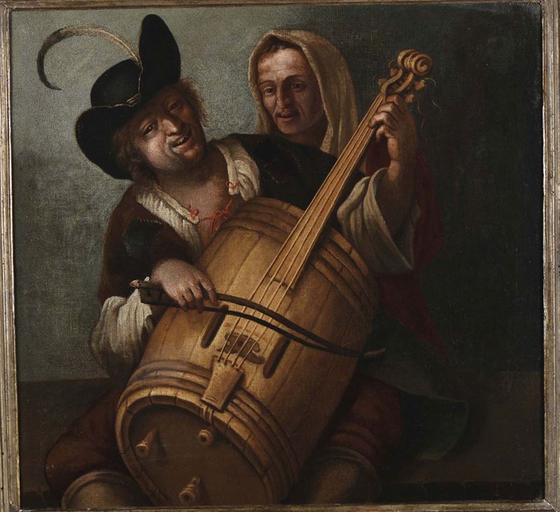 Piero Todeschini (1888-1945), attribuito a Musicante  - Asta Antiquariato e Dipinti Antichi - Cambi Casa d'Aste