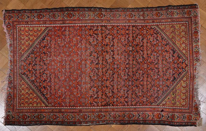 Tappeto persiano Malayer, fine XIX  inizio XX secolo  - Auction Antiques and Old Masters - Cambi Casa d'Aste