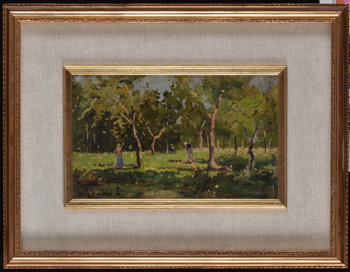 Enrico Reycend (1855-1928)cotadini tra gli Alberi