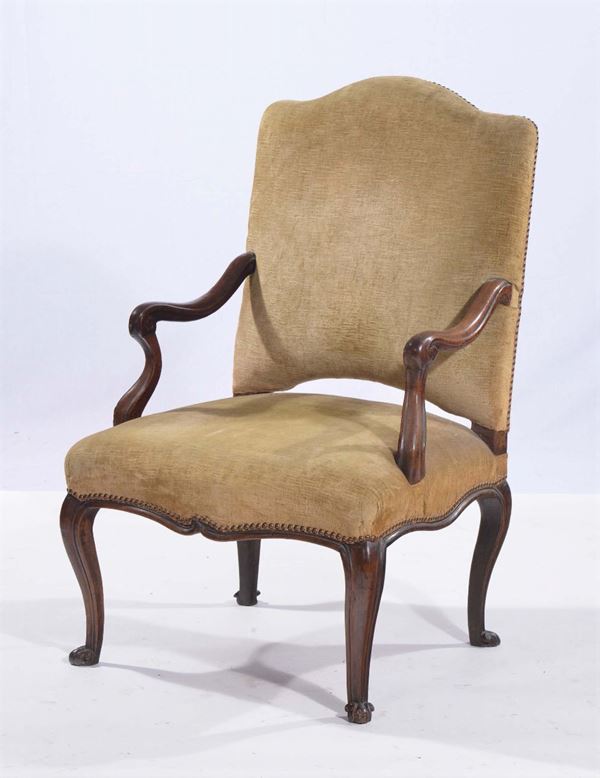 Poltrona in stile Luigi XV