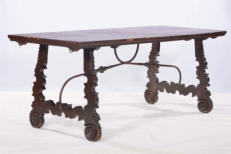 Tavolino fratino in stile  - Asta Antiquariato e Dipinti Antichi - Cambi Casa d'Aste