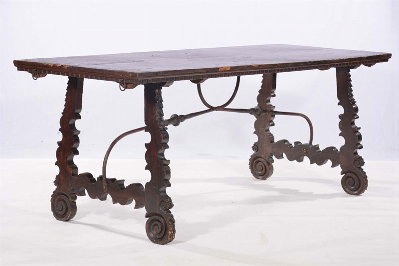 Tavolino fratino in stile  - Asta Antiquariato e Dipinti Antichi - Cambi Casa d'Aste