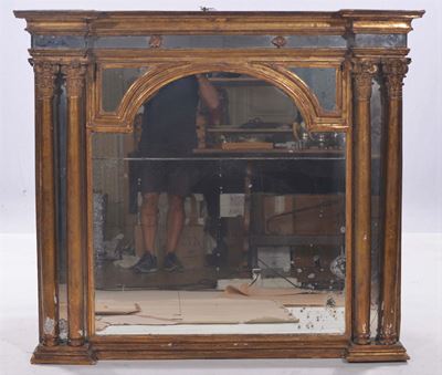 Caminiera in Legno Dorato, Fine XVIII Secolo