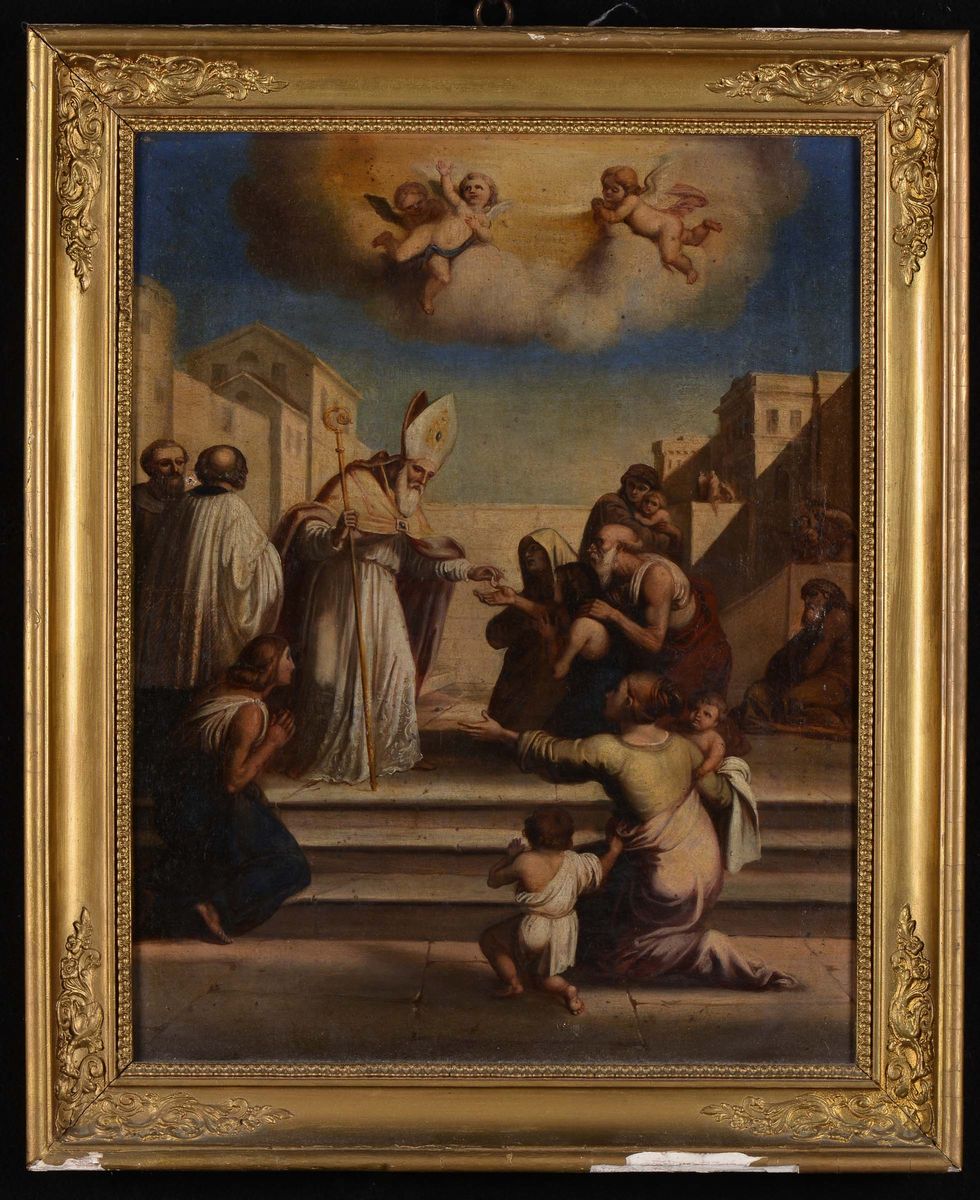 Gio Agostino Ratti (1699-1775), Ambito Dil'elemosina di San Martino