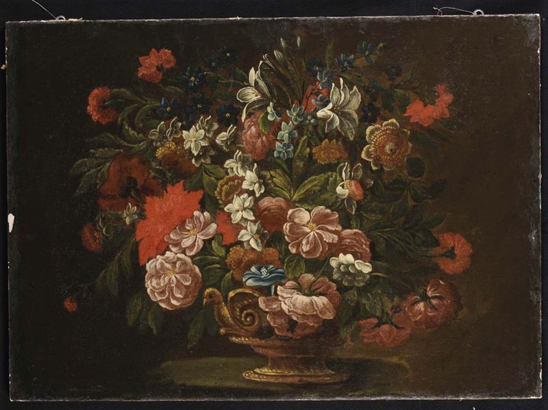 Anonimo del XIX secolo Fiori  - Asta Antiquariato e Dipinti Antichi - Cambi Casa d'Aste