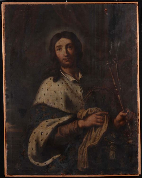 Anonimo del XVIII secolo San Luigi in preghiera
