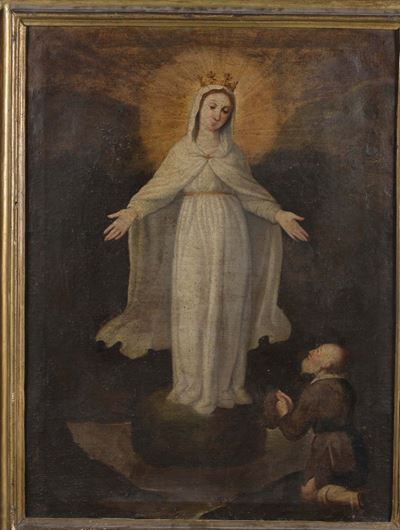 Anonimo del XVII Secolomadonna della Misericordia e Beato Botta