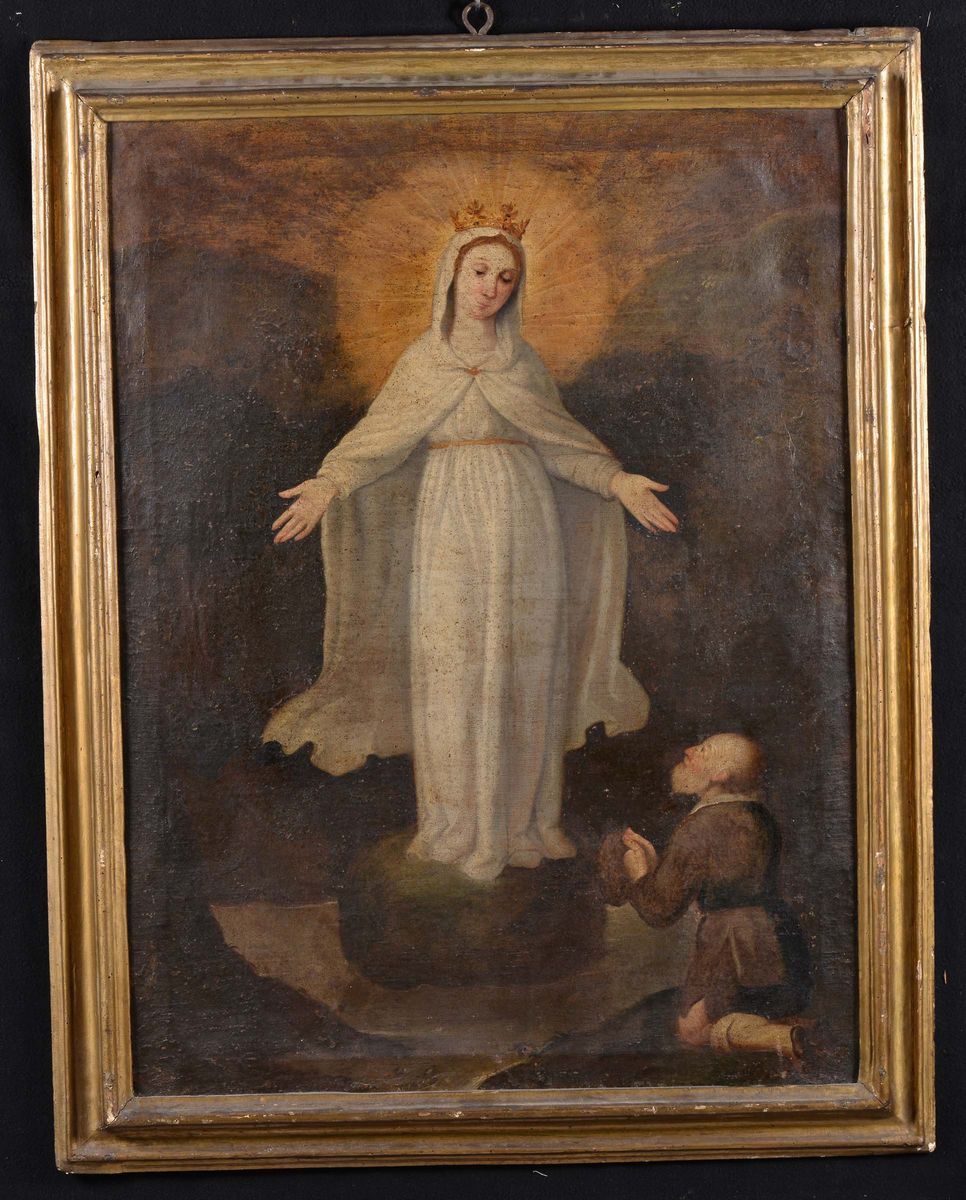 Anonimo del XVII Secolomadonna della Misericordia e Beato Botta