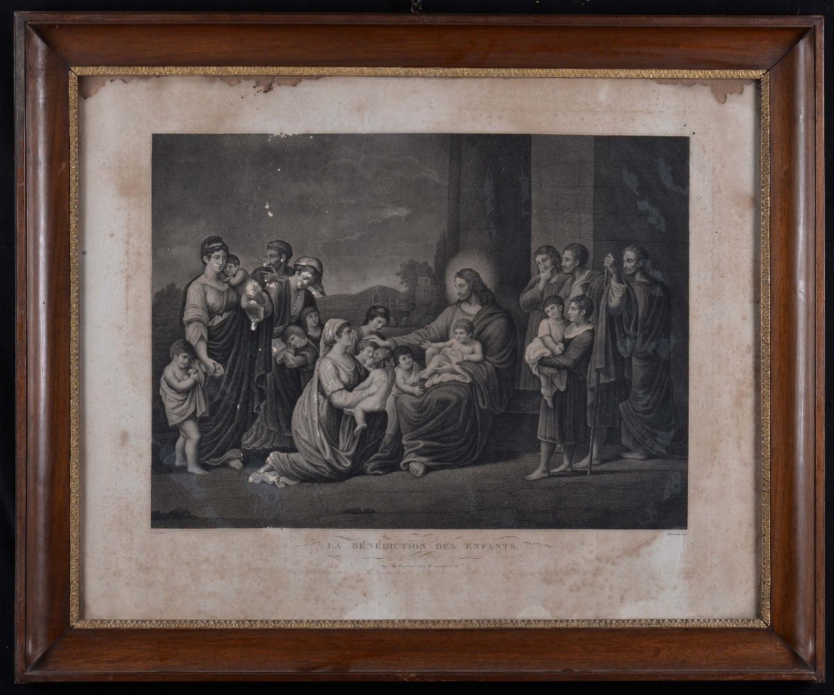 Lotto di Quattro Acquaforti B. West Pinct.-thouvenin
