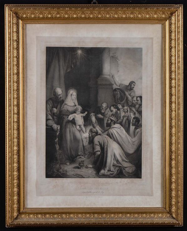 J. Jouy- Lemercierer, Herm. Raunheim L'Adoration des mages